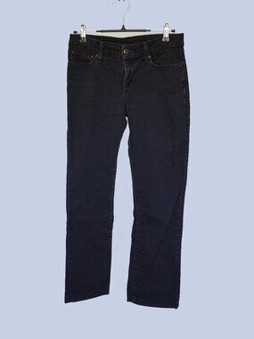 Levi's Women’s Straight Leg Jeans Black - Size 26 (Altered Inseam)